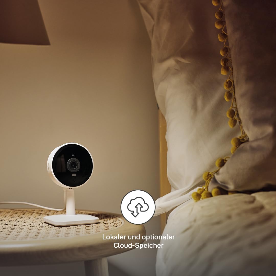 Yale Smarte Innenkamera SV-IC-1A-W2-EU: Full HD Live Ansicht, Zwei-Wege-Audio, Bewegungsaufzeichnung