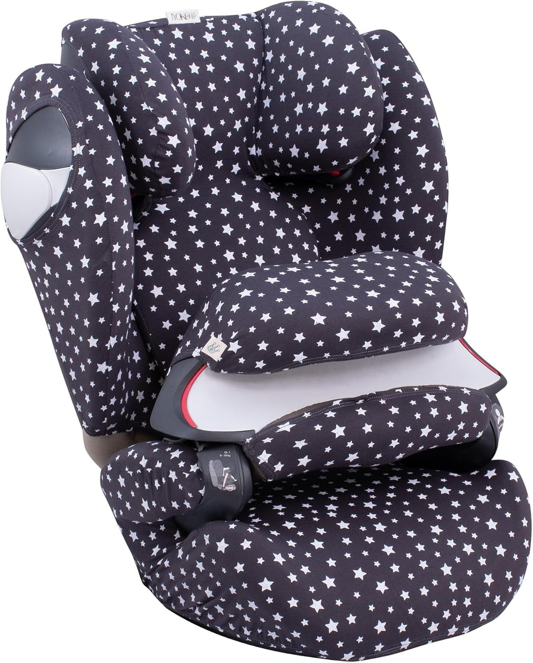 JYOKO Kids Bezug für Autositz kompatibel mit Cybex Pallas M (Winter Sky), Winter Sky