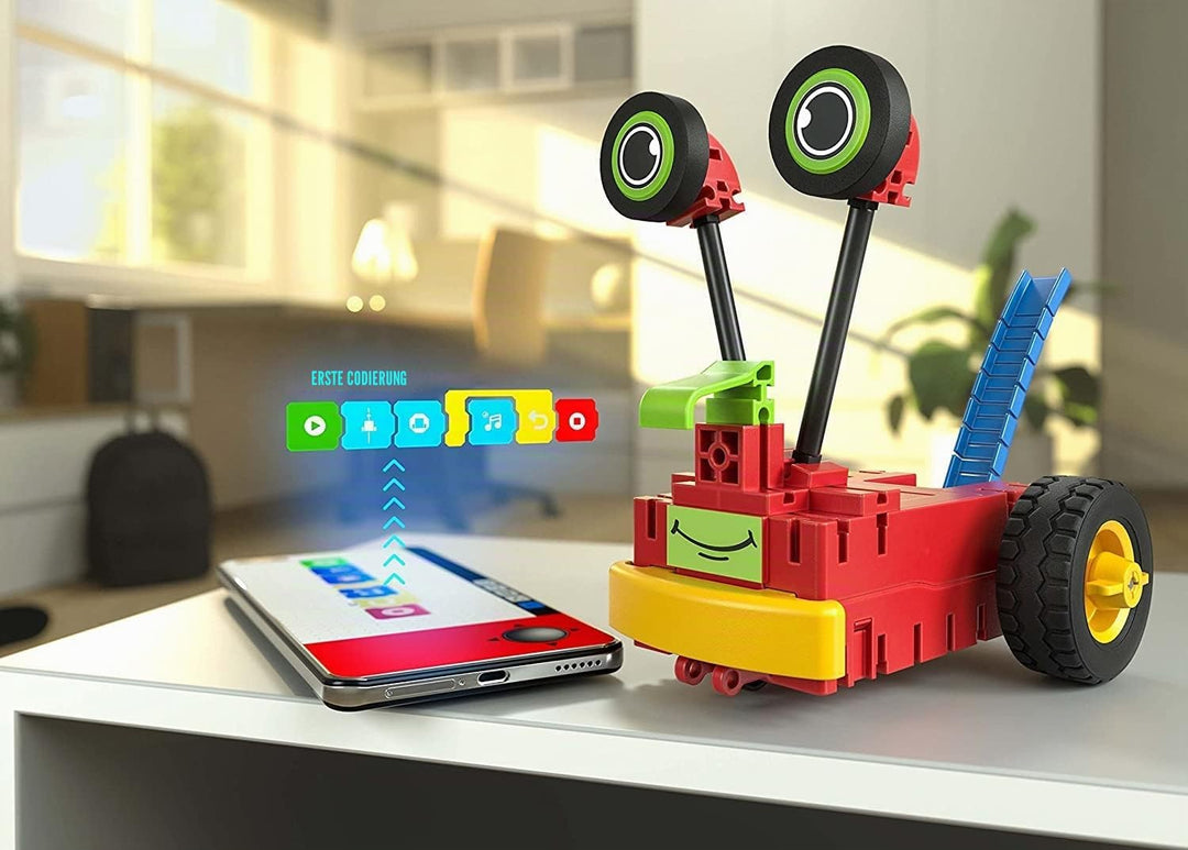 fischertechnik 559889 ROBOTICS – Early Coding, Bausatz für Kinder ab 5 Jahren, Experimentierkasten f