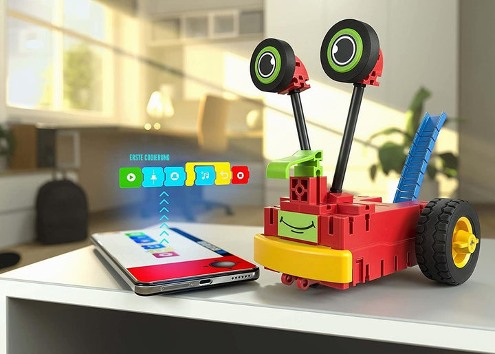 fischertechnik 559889 ROBOTICS – Early Coding, Bausatz für Kinder ab 5 Jahren, Experimentierkasten f