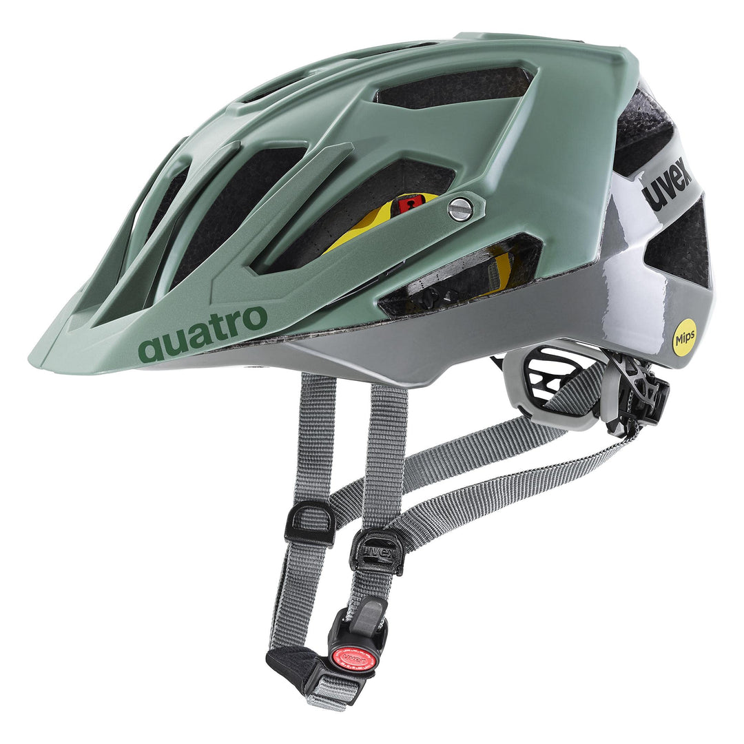 Uvex Quatro CC MIPS Helm grün 52-57 cm, 52-57 cm