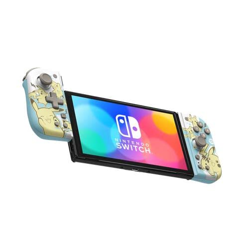 HORI Nintendo Switch Split Pad Compact (Pikachu & Mimikyu) - Ergonomic Controller for Handheld Mode