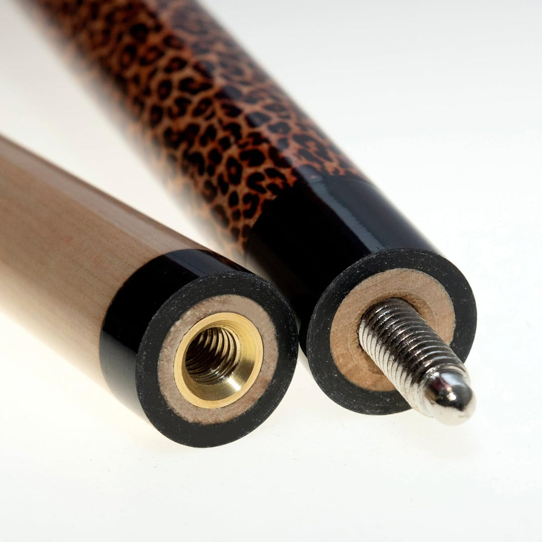 Winsport Billardqueue Animal Collection, Pool Cue, tolle Optik im Leopard, Snake und Tiger Design, G