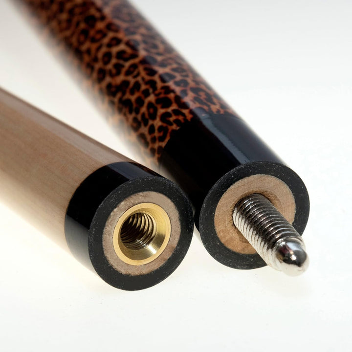 Winsport Billardqueue Animal Collection, Pool Cue, tolle Optik im Leopard, Snake und Tiger Design, G