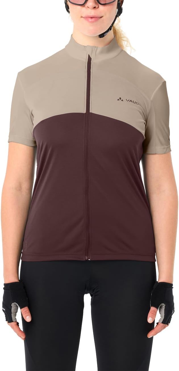 VAUDE Trikot Women's Matera FZ Tricot 36 Dark Oak, 36 Dark Oak