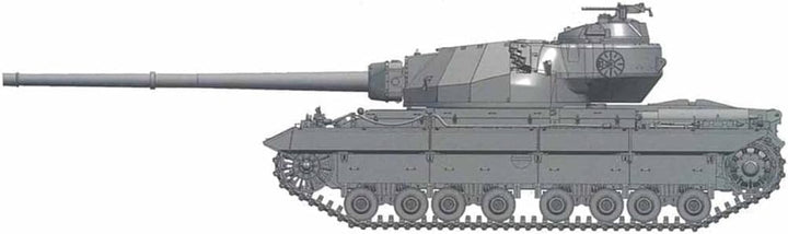 Amusing Hobby AMH35A013 AH35A013 Super FV214 Conqueror MK1 with Spaced Armor
