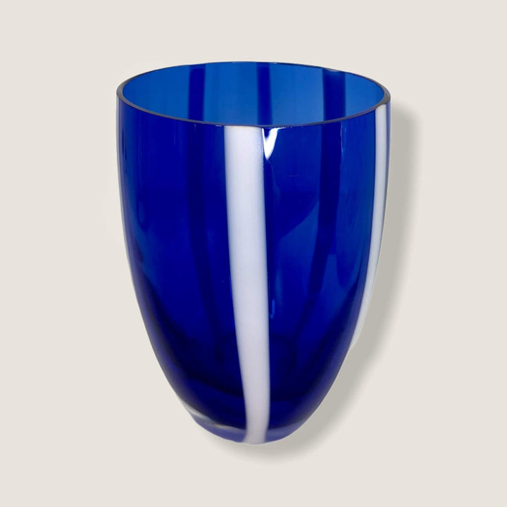 Zafferano - Melting Pot Set mit 6 Gläsern, gemischt Blau/Aquamarin Blau, Aquamarin, Blau, Aquamarin