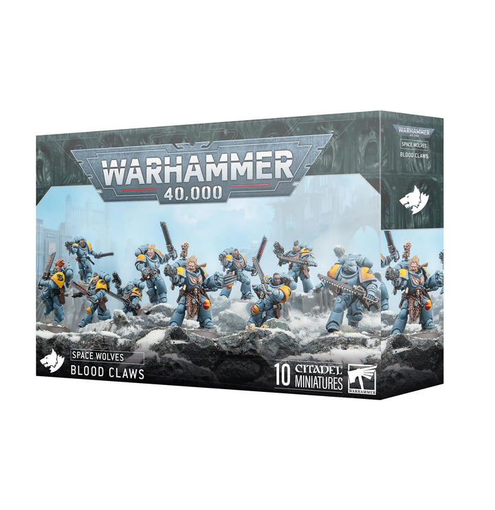 Games Workshop - Warhammer 40.000 - Space Wolves: Blood Claws