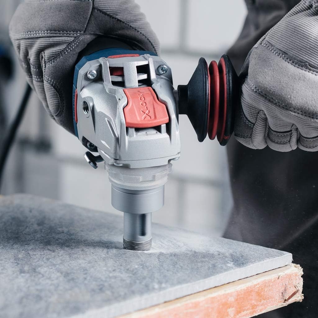 Bosch Professional Winkelschleifer GWX 9-125 S mit X-LOCK (Scheiben-Ø: 125mm, Leistung 900 Watt, ink