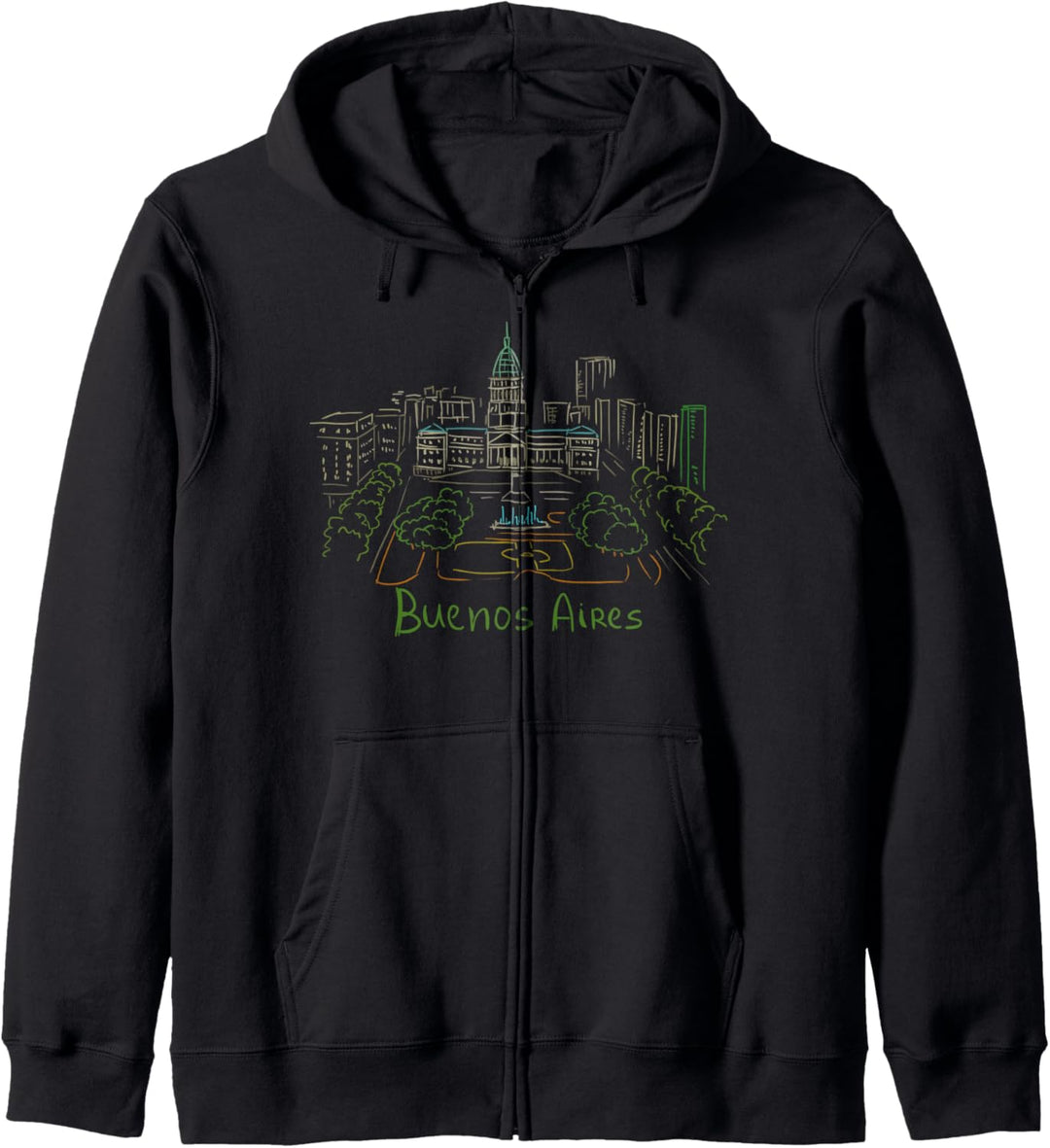 Buenos Aires Argentina Kapuzenjacke