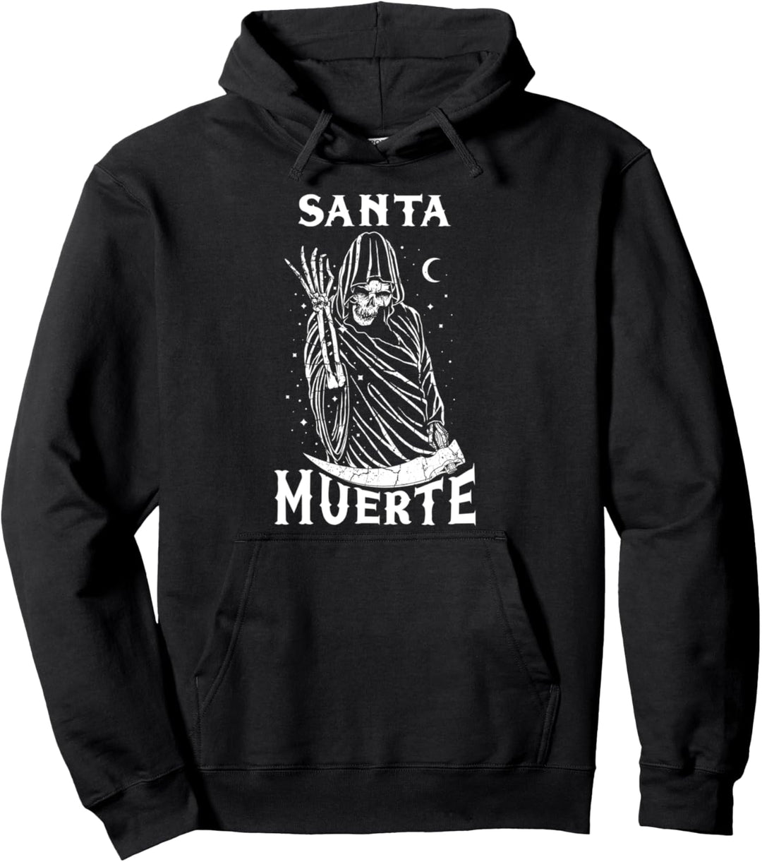 Santa Muerte Skelett Totenkopf Tod Mexiko Mexiko Calavera Pullover Hoodie