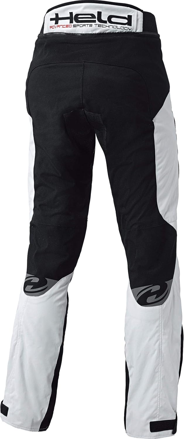 Held Herren Link Pant S Grau-rot, S Grau-rot