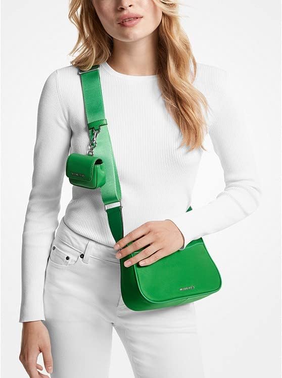 Michael Kors Damen Jet Set Md Xbody Gurt Tasche Palme, Palme