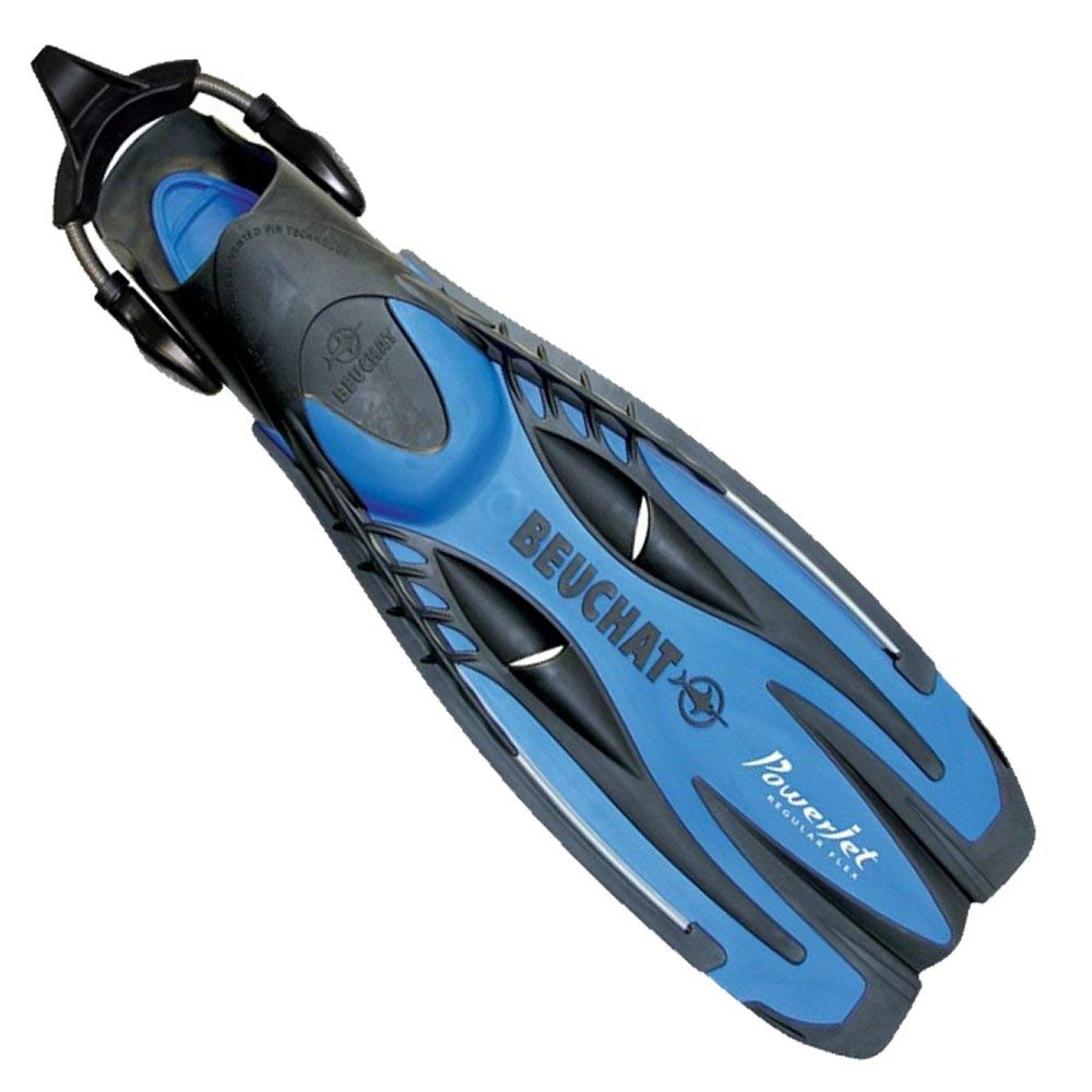 Beuchat POWERJET Con cintas a resorte - Regular Flex - Negra - T/C: M/L