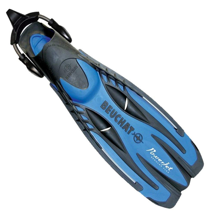 Beuchat POWERJET Con cintas a resorte - Regular Flex - Negra - T/C: M/L