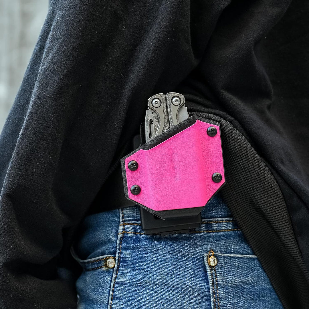 TACTICAL GEEK TGCode G4 Kydex Holster für LEATHERMAN Multitool, mit Einstellbare Spannung, Passend f