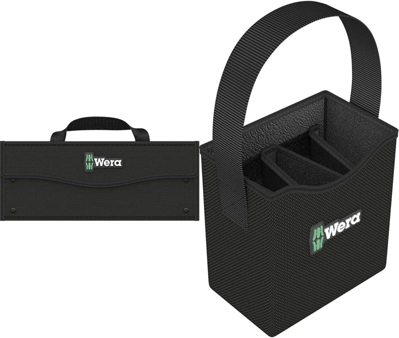 Wera 2go 3 Werkzeug-Box, 130 x 325 x 80 mm, 1 Stück, 05004352001 & 2go 4 Köcher, 165 x 105 mm, 1 Stü