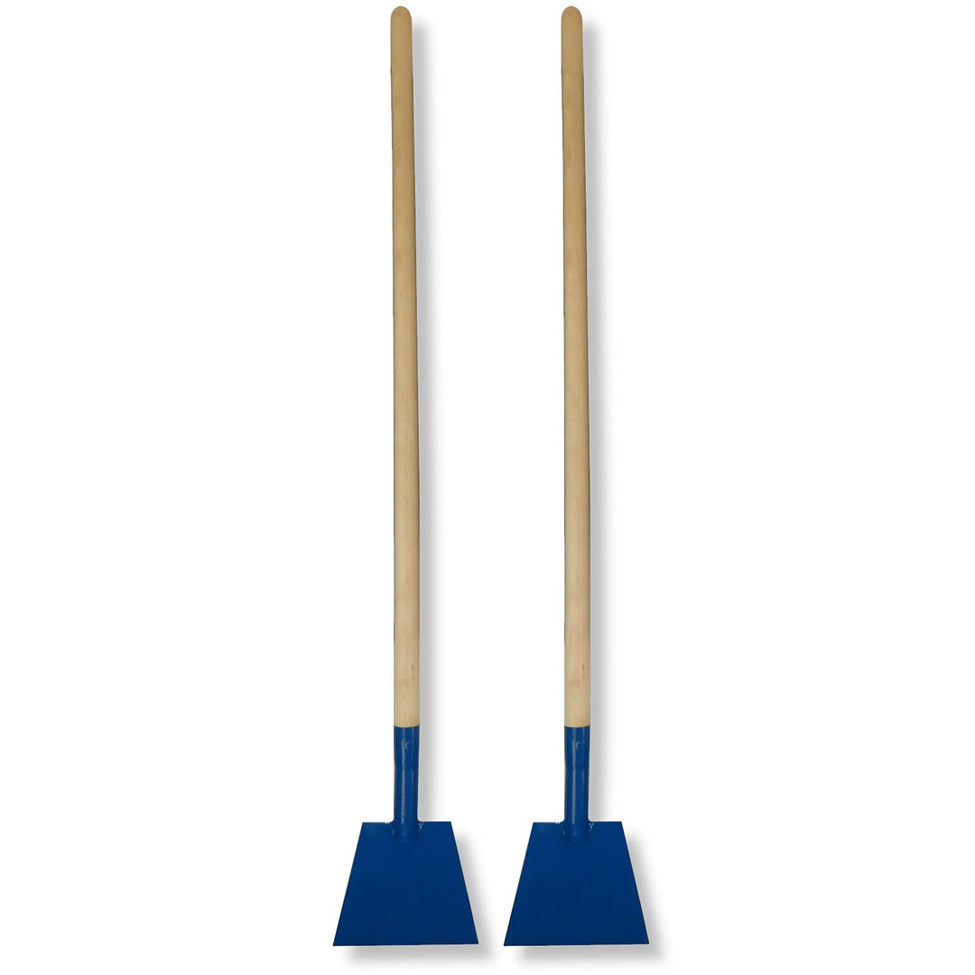 2er Set DEWEPRO Eisstösser - Eisscharre - Eiskratzer - Scharre - Stossscharre - Bodenschaber - Fläch