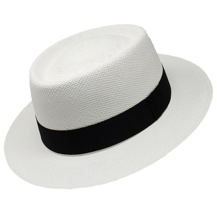 Gamboa Panama Hut Herren und Damen Sommer Borsalino Strohhut Panamahut Sonnenhut UV-Schutz UPF50+ 56