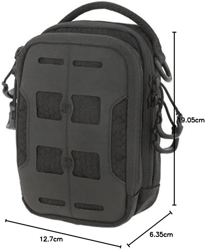 Maxpedition Cap Compact Admin Pouch Schwarz, Schwarz