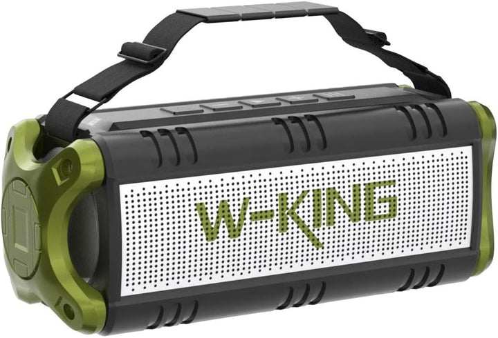 W-KING 50W(70W Gipfel) Bluetooth Lautsprecher IPX6 Wasserdicht, 24 Stunden Laufzeit, 8000mAh Power B