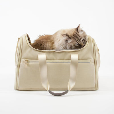 LucyBalu® Designer Katzentransporttasche | Tragetasche für Katzen mit Fenster | Katzentasche zum Kat
