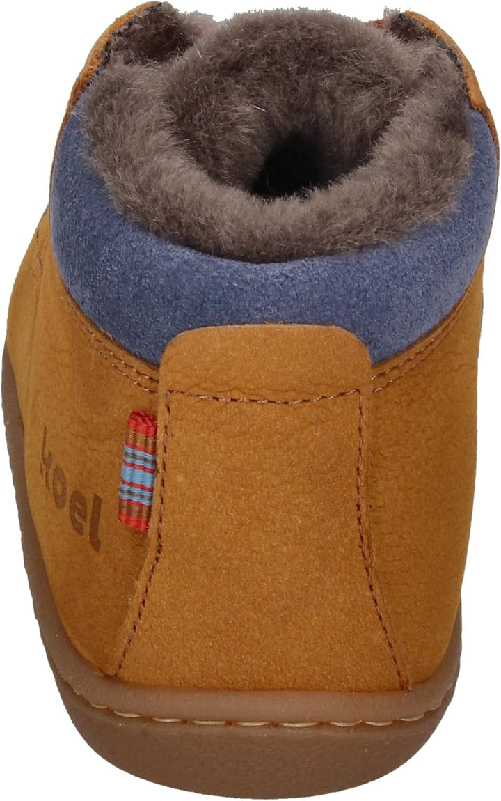 KOEL Barefoot Lauflernschuhe - Bill 2.0 Lambswool Cognac 21 EU Cognac, 21 EU Cognac