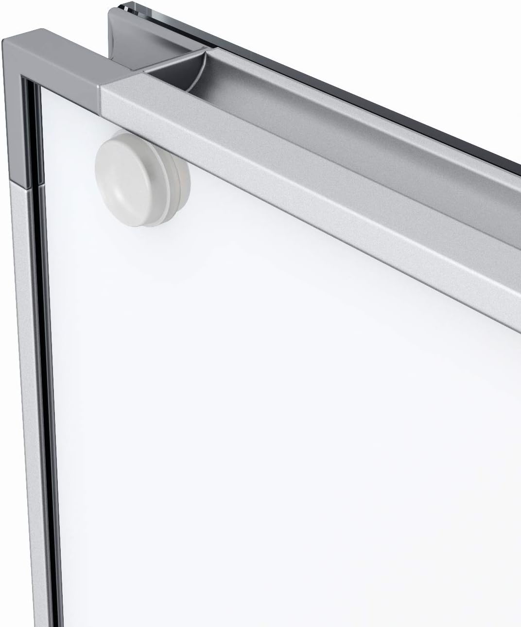 SONNI LED Spiegelschrank mit Beleuchtung 50 × 70cm Aluminium beschlagfrei Kabelloses Scharnier Desig