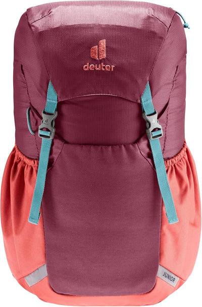 deuter Unisex Kinder Junior Kinderrucksack (1er Pack) Maron-currant 18 L Single, Maron-currant 18 L