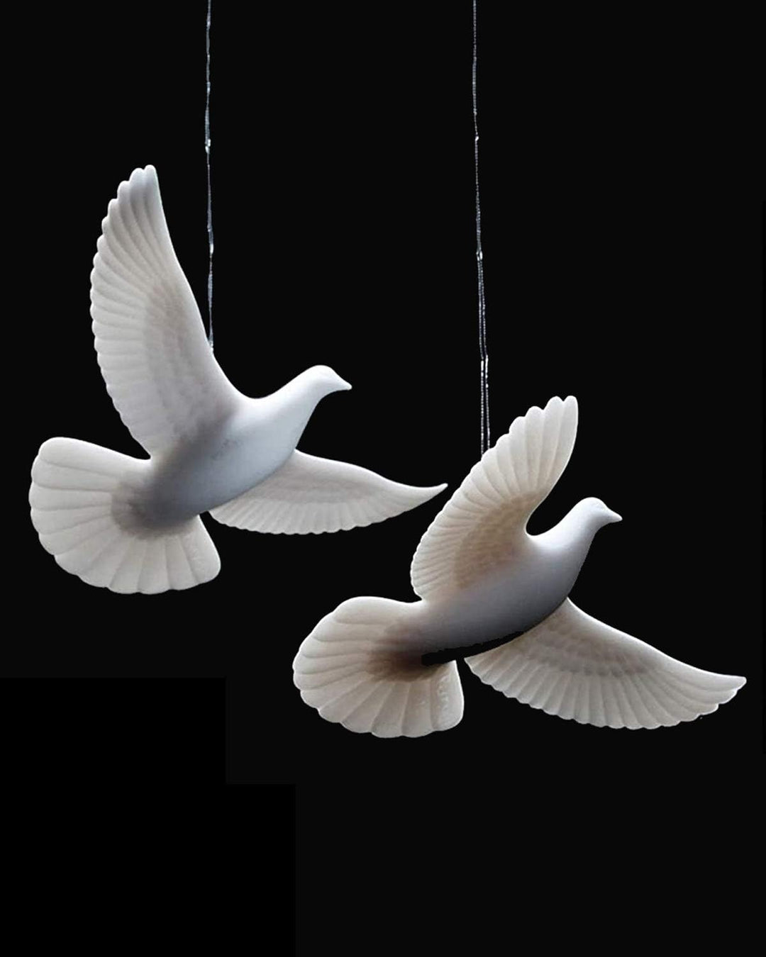John Perry Christmas Turtle Doves Turteltauben Freundschafts Symbol Weihnachten Liebe 2 Stück Set vo