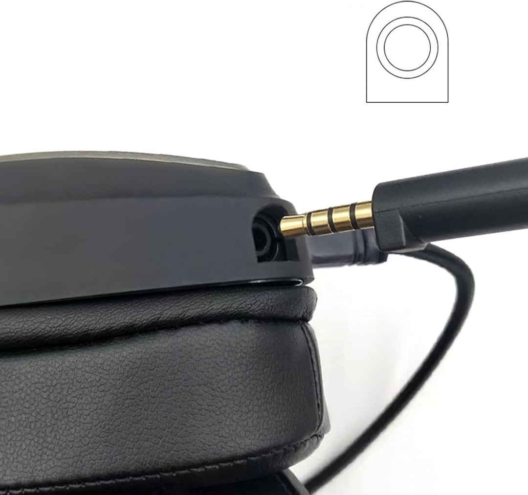 Mikrofonersatz für ROG Delta S/Delta S CORE/Animate Gaming Headset, 3,5 Mm Abnehmbares Boom-Mikrofon