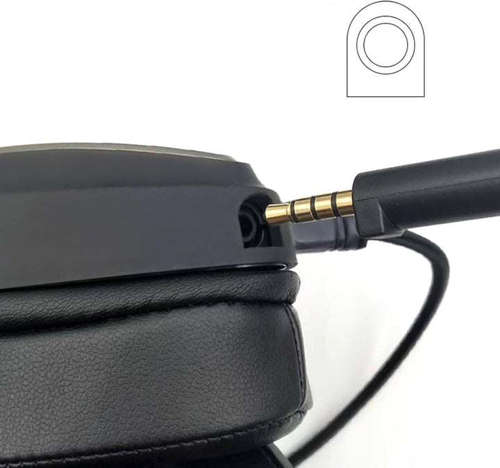 Mikrofonersatz für ROG Delta S/Delta S CORE/Animate Gaming Headset, 3,5 Mm Abnehmbares Boom-Mikrofon