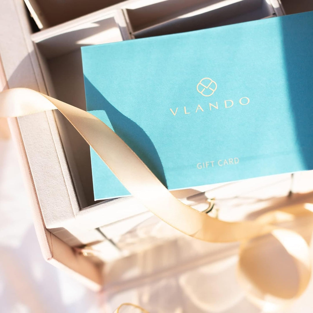 Vlando Faux Leather Jewellery Box, Hochleistungs-Schmuck-Organizer Aufbewahrungsbox mit 3 Schubladen
