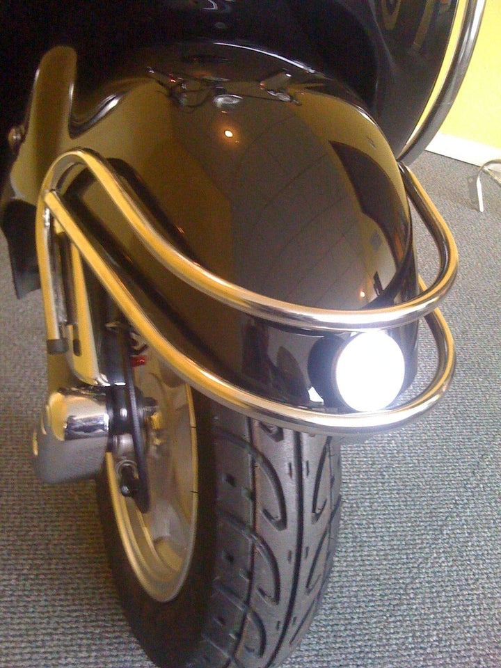 Roller Sturzbügel Vorderrad Schutzbügel Retroroller Motorroller Scooter ZNEN