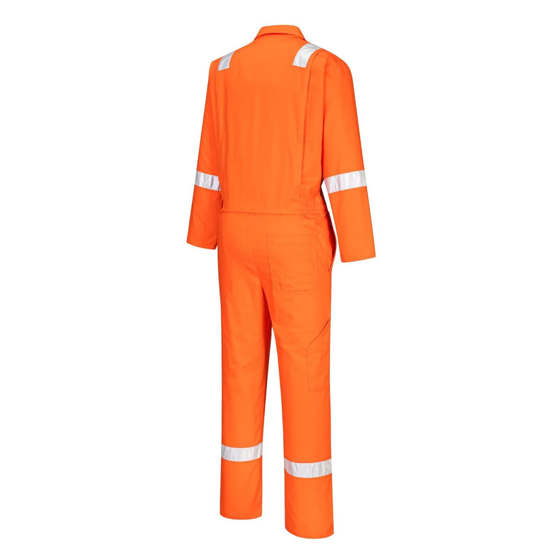 Portwest Iona Baumwoll Overall, Grösse: XXL, Farbe: Orange, C814ORRXXL Orange XXL, Orange XXL