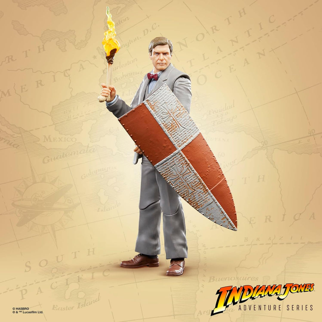 Hasbro Indiana Jones und der letzte Kreuzzug Adventure Series Indiana Jones (Professor), 15 cm gross