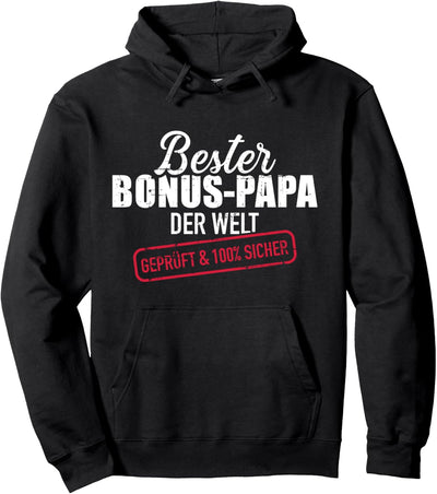 Bester Bonus Papa der Welt Pullover Hoodie