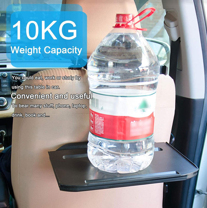 Kwak's Autotisch Multifunktionaler Klapp Schreibtisch für Auto Lenkrad Rücksitz Essen Tablett Geträn