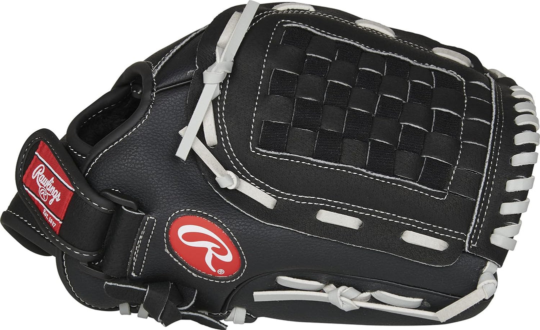 Rawlings RSB Erwachsene Slowpitch Softball Glove Serie Rechte Hand Wurf 31,8 cm – Korbgeflecht schwa
