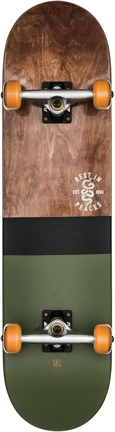 Globe G2 Half Dip 2 Skateboard 8 Dark Maple/Hunter Green, 8 Dark Maple/Hunter Green