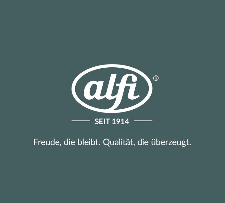 alfi SKYLINE 1,0l, boho green, Edelstahl-Isolierkanne mit hygienischem Hartglaseinsatz, Drehverschlu