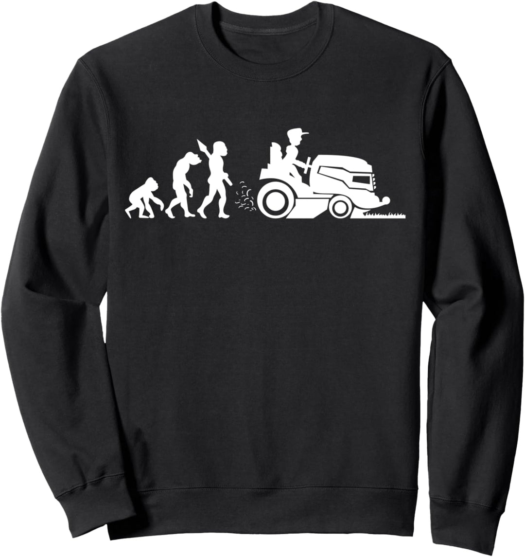 Evolution Gärtner Garten Rasenmäher Rasenmähen Gras Mähen Sweatshirt