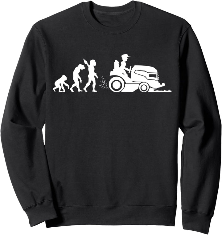 Evolution Gärtner Garten Rasenmäher Rasenmähen Gras Mähen Sweatshirt