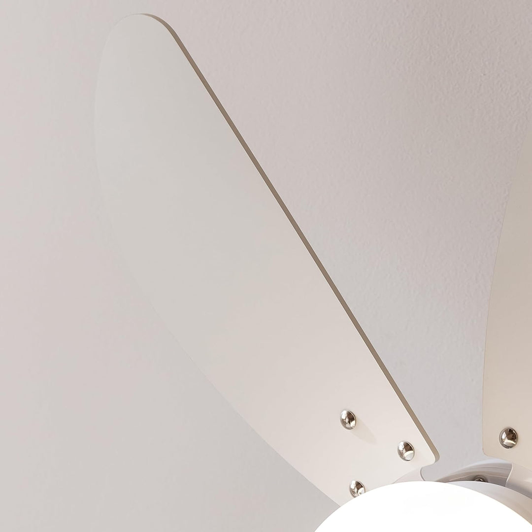 Cecotec - Deckenventilator mit Licht EnergySilence Aero 3600 Vision Full White, 50 W, 91 cm, 3 Gesch
