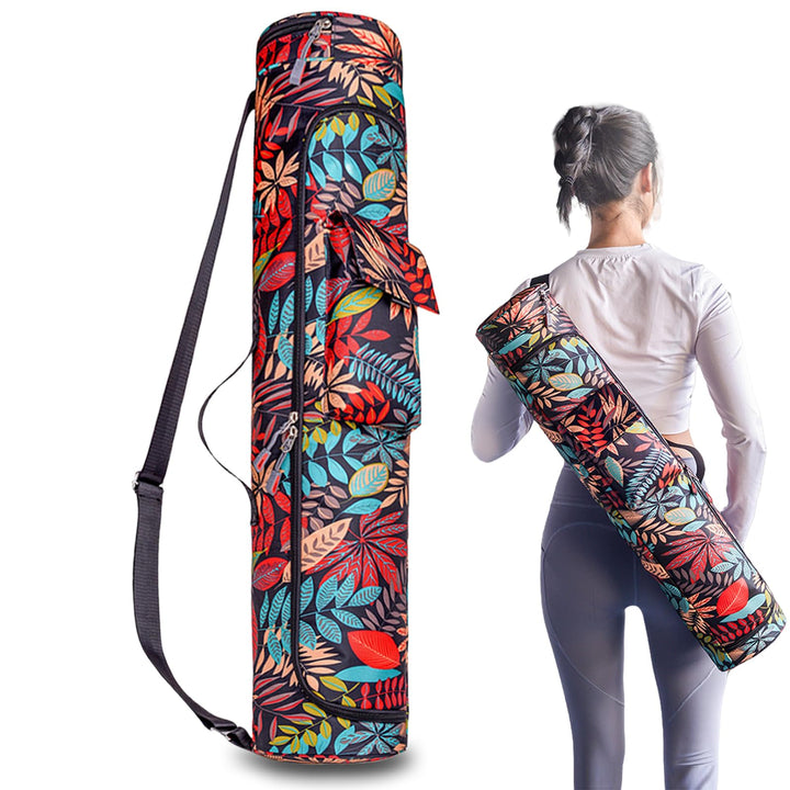 Aucuu Yogatasche, Yogamatte Tasche, Sporttasche Damen mit Nassfach & Flaschentasche, Verstellbarer S