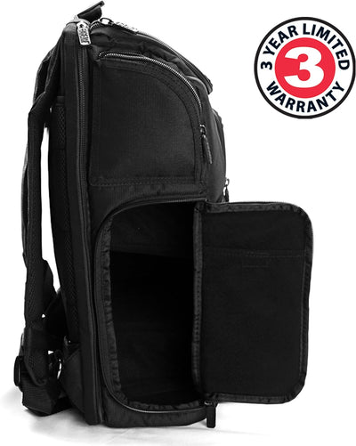 USA Gear DSLR Kamerarucksack, Foto Rucksack Anti-Shock Kameratasche mit 43,18 cm Laptop-Tasche, Wass