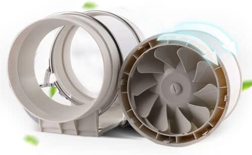 Rohrventilator Vents Gebläse Rohrlüfter Ventilator Kanallüfter Lüfter Motor Abluftventilator für Gro