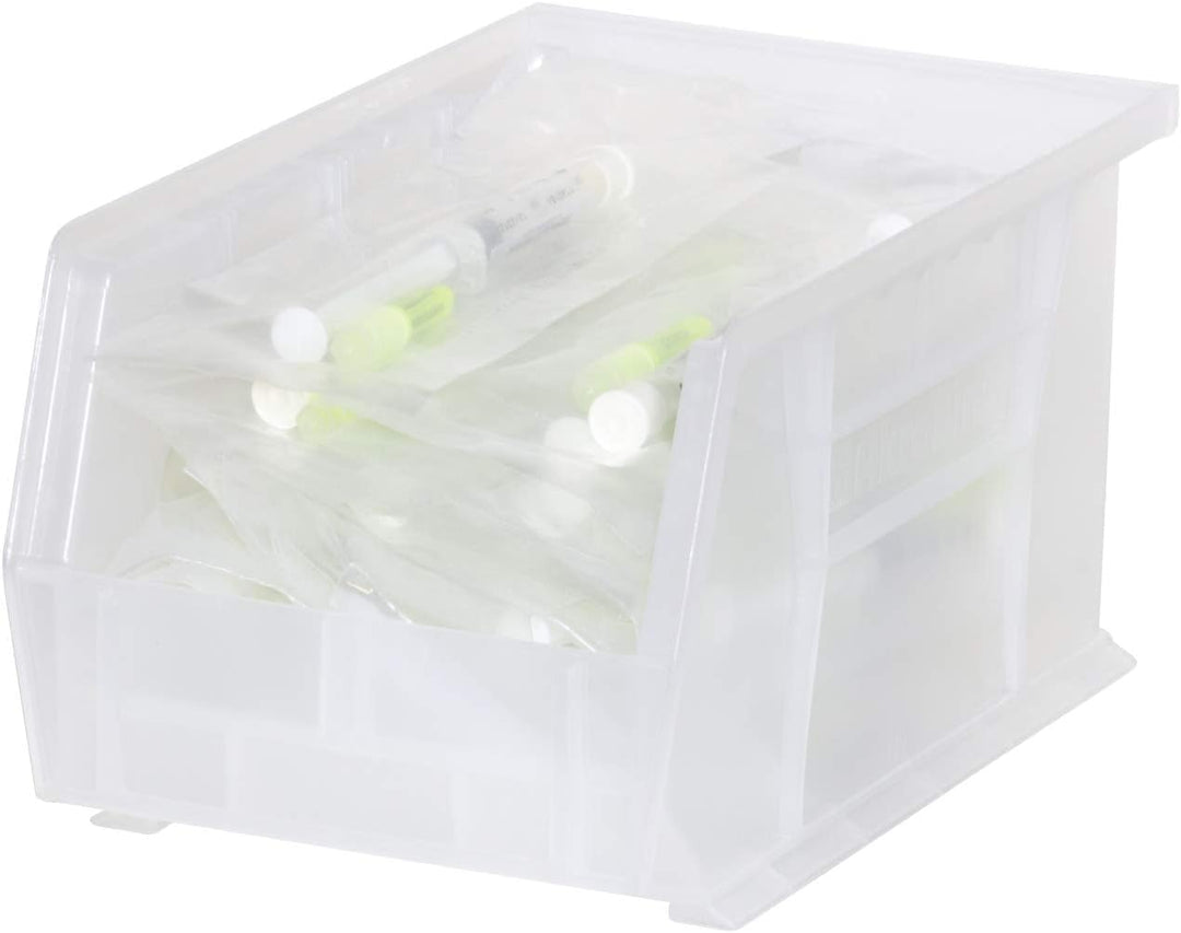 akro-mils 30237black Kunststoff stapelbar zum Aufhängen Akro Bin, 9–1/4-Zoll von 6 von 12,7 cm, Schw
