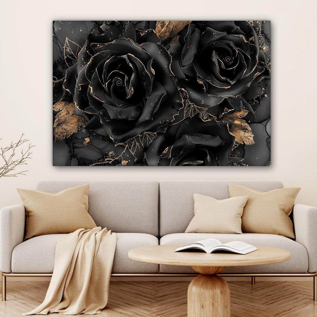 MuchoWow© Leinwandbild Gross 120x80 cm XXL Dekoration Wohnzimmer Bilder Pictures Wall Decoration Liv