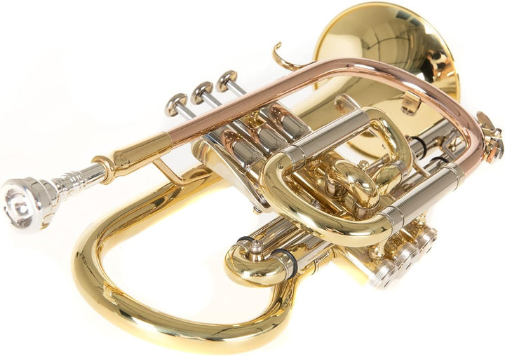 Roy Benson Bb Kornett MOD.CR-302 lackiert, inkl. Etui, kupfer, CR-302